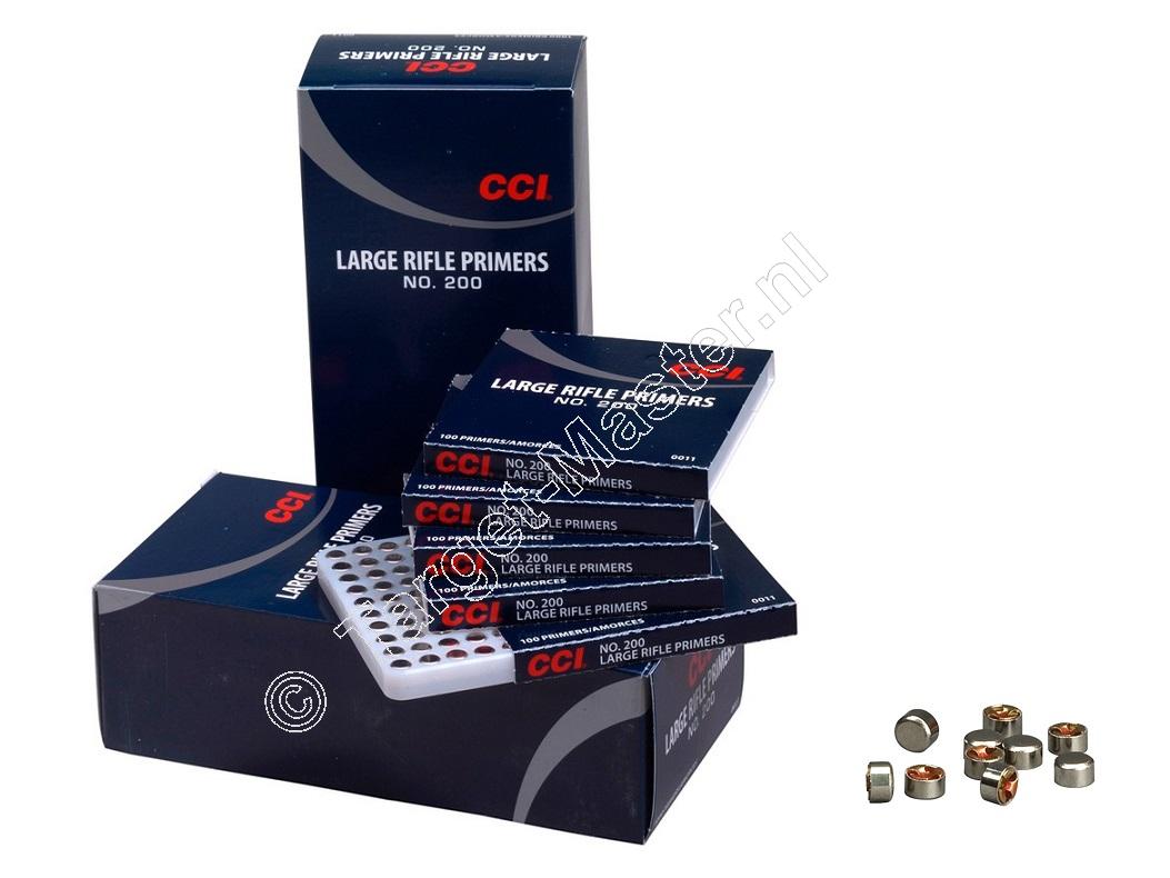 CCI Slaghoedjes  SMALL RIFLE Primers No. 400 verpakking 1000